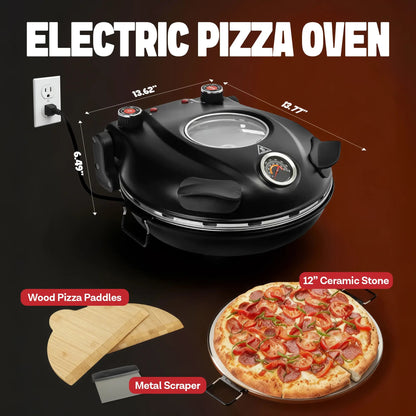 Piezano Countertop Stone-Baked Pizza Oven🍕