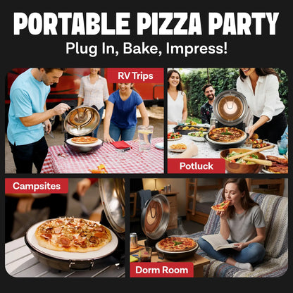 Piezano Countertop Stone-Baked Pizza Oven🍕