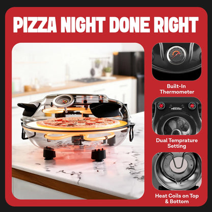 Piezano Countertop Stone-Baked Pizza Oven🍕