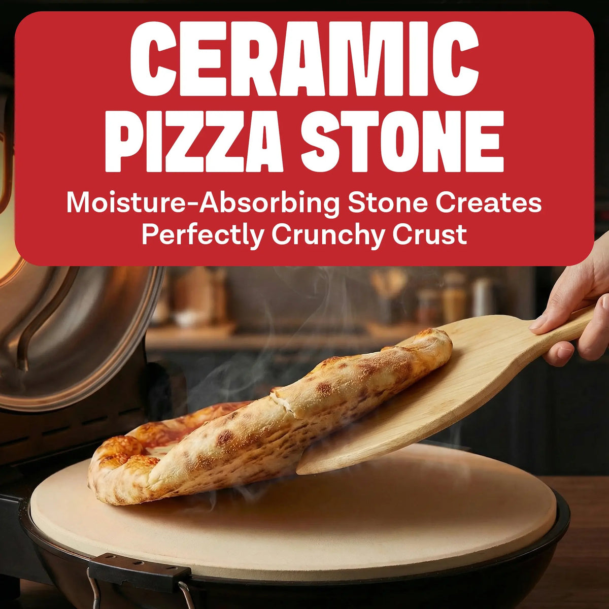 Piezano Countertop Stone-Baked Pizza Oven🍕